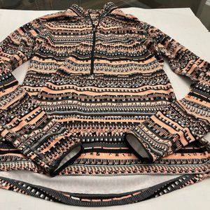 🍉Gently used Girls Nike half zip pullover size YL